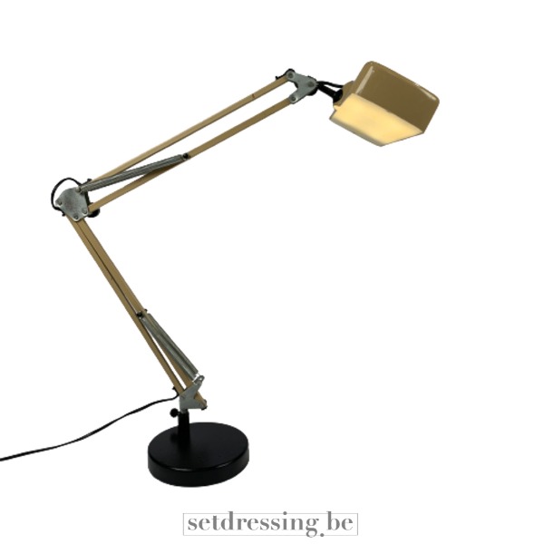 Bureaulamp 70cm bruin