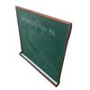 Wooden chalkboard green