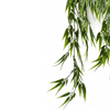 Bamboe kunsthangplant 80cm groen