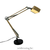 Bureaulamp 70cm bruin