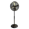 Chrome ventilator op voet grijs