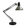 Chroom bureaulamp vintage 57cm grijs