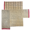 Geometric jute carpet 