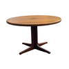 Houten ronde tafel 120cm bruin