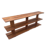 Houten wandrek 200cm bruin
