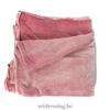Plaid 120cm x 160cm rood/wit