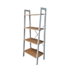 Industrial bookshelf 137cm white