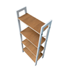 Industrial bookshelf 137cm white