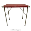 Kampeertafel 80cm rood