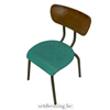 Kinderstoel 65cm groen