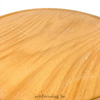 Lage kruk 45cm hout bruin
