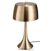 Messing tafellamp 42cm goud