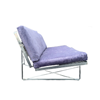 Metalen sofa groen