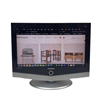 Old flat screen tv grey