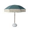 Parasol fringe green