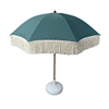 Parasol fringe green