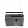 Philips radio 33cm grijs