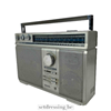 Philips radio 33cm grijs
