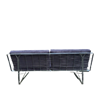 Metalen sofa groen