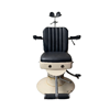 Retro hairdresser chair black, white