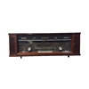 Retro radio 76cm bruin