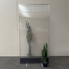 Polycarbonate sheet room divider
