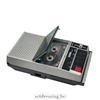 Sanwa tape recorder 25cm grijs