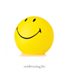 Smiley lamp bol 45cm geel