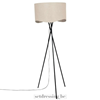 Staande lamp 150cm zwart