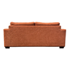 Stoffen 2-zit bank 200cm oranje