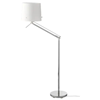 Staande lamp 155cm chroom