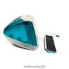 Oude Imac blauw