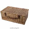 Wicker picnic basket 54cm