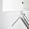 Staande lamp 155cm chroom