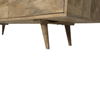 Wooden tv stand 165cm brown