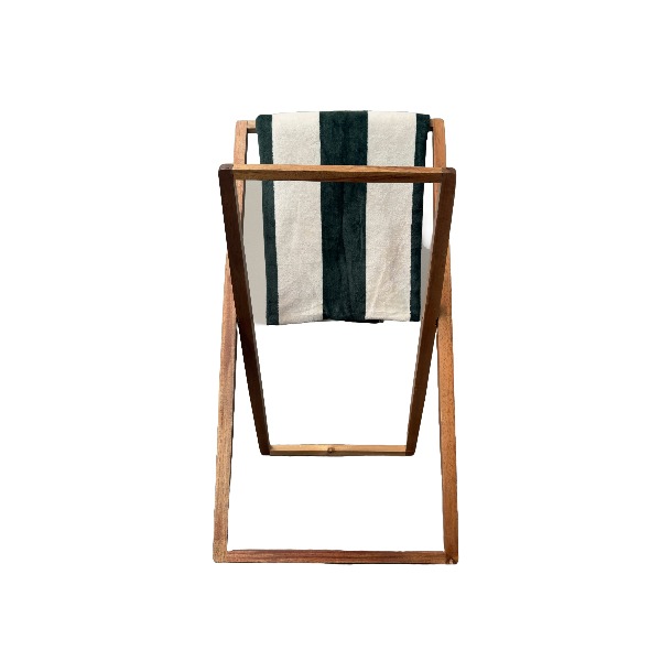 Acacia towel rack 90cm brown