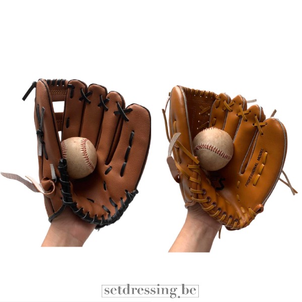 Baseball handschoenen met ballen