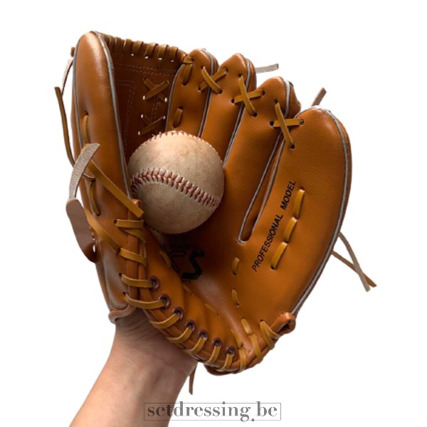 Baseball handschoenen met ballen