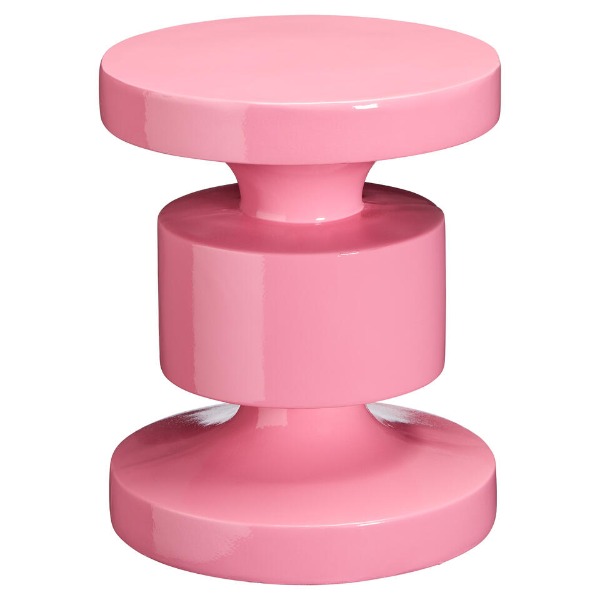 Side table 40cm pink
