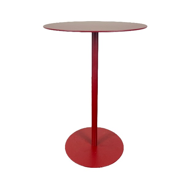 Side table 53cm red