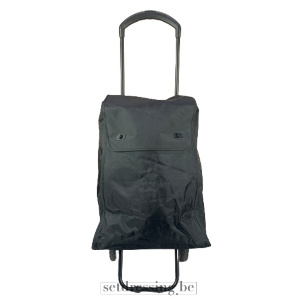 Boodschappen trolley 76cm zwart
