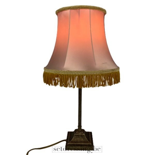 Bronzen tafellamp 31cm 