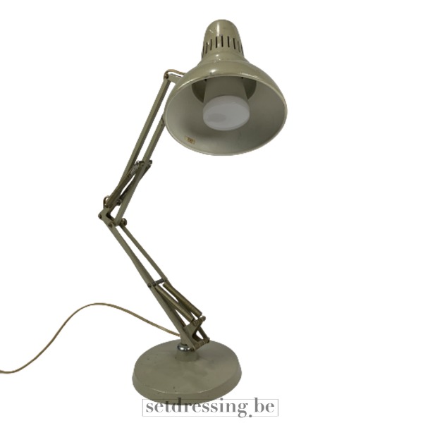 Bureaulamp 60cm grijs