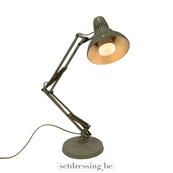 Bureaulamp 60cm grijs