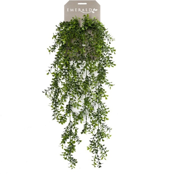 Buxus kunsthangplant 75cm groen