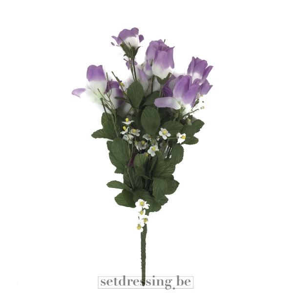 Campanula kunstbloem stengel 50cm paars