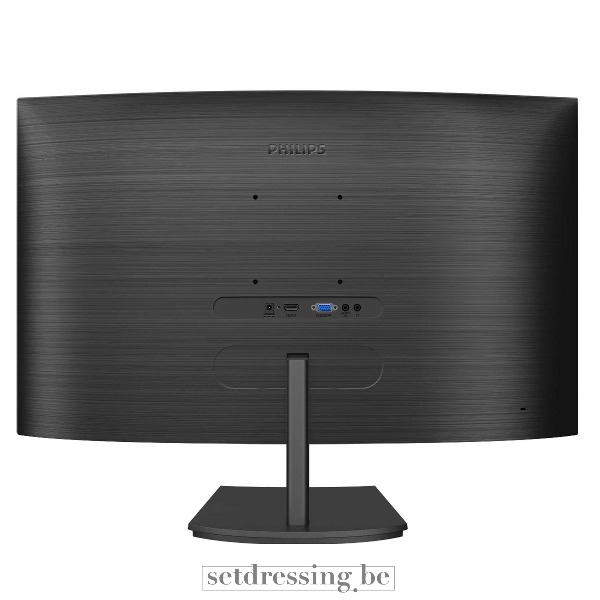 Curved LCD monitor 24" zwart