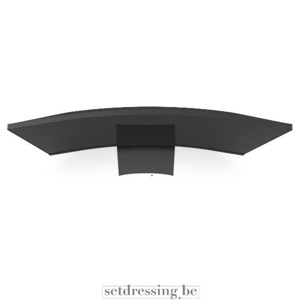 Curved LCD monitor 24" zwart