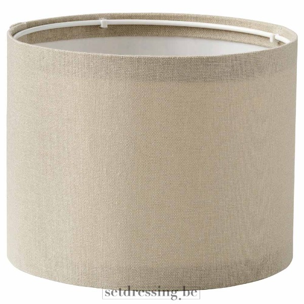 Demonteerbare lampenkap 19cm beige