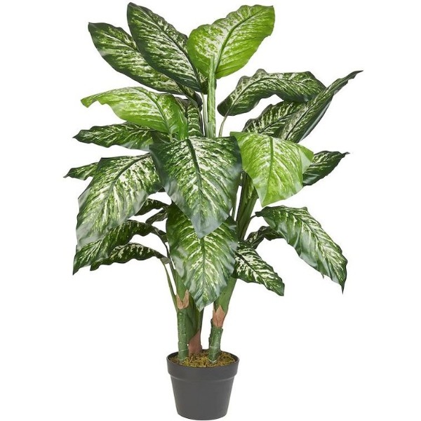 Dieffenbachia kunstplant 120cm groen